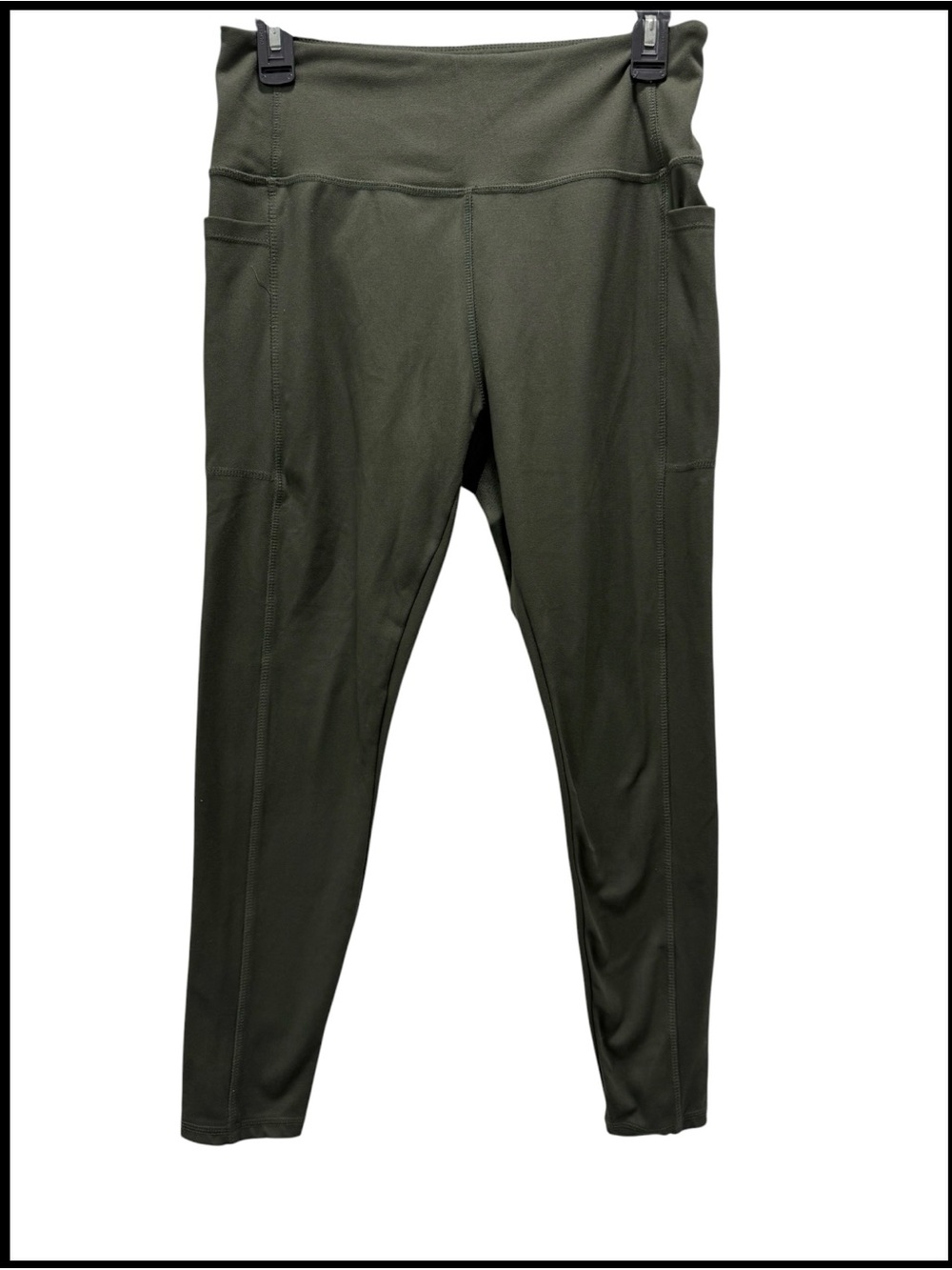 Danskin Agava Green Brushed Leggings Sz(L)